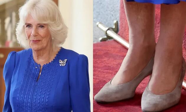 Queen Camilla Dons Favorite Suede Pumps Three Times In One Week