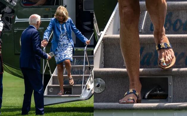 Jill Biden Brings Whimsy to the White House With Frog-Adorned Sandals