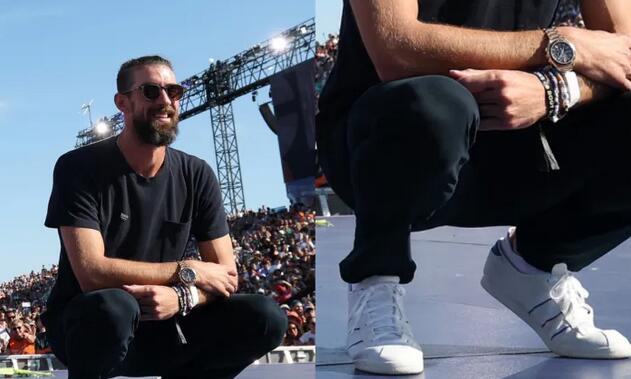 Michael Phelps Opts for Comfortable Adidas Sneakers at the 2024 Paris Olympics