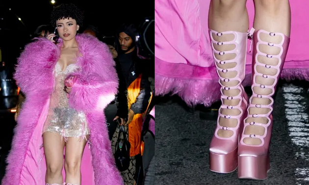 Ice Spice Straps Into Marc Jacobs’ Iconic Kiki Boots for Victoria’s Secret Fashion Show 2024